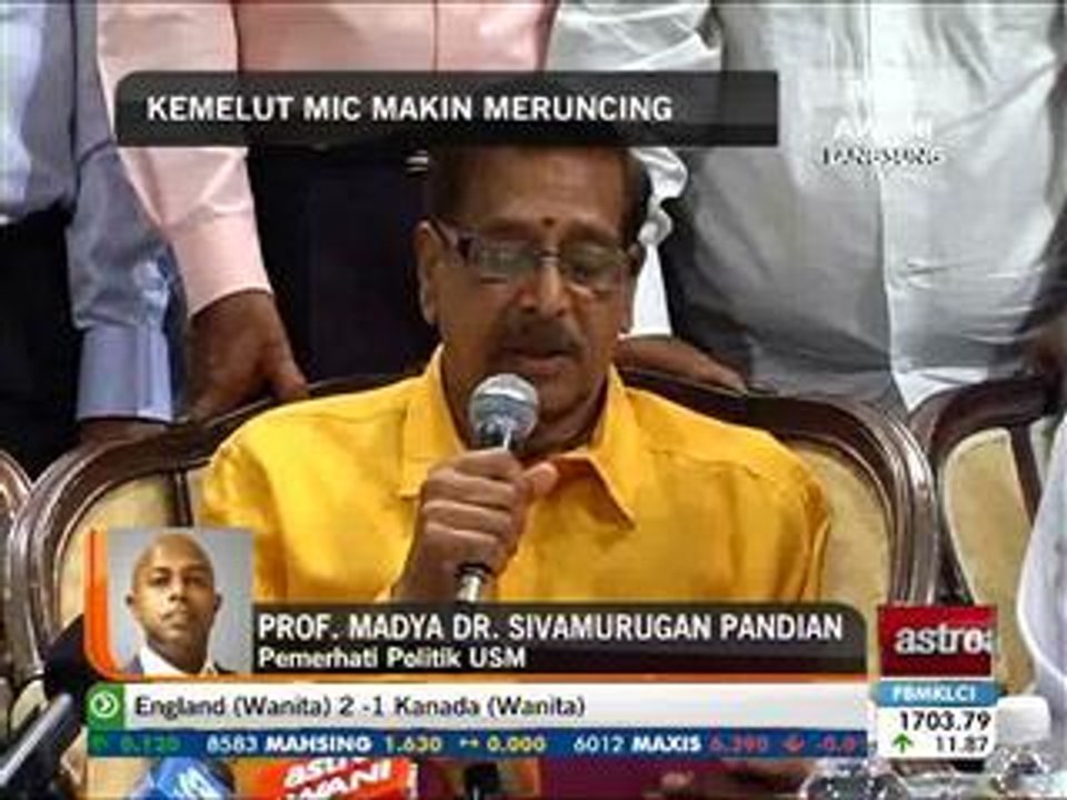 Kemelut MIC makin meruncing