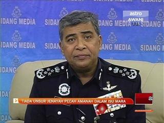 Tiada unsur jenayah pecah amanah dalam isu MARA
