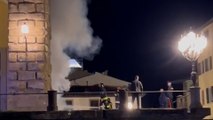 Paura a Palazzo Pitti per un incendio
