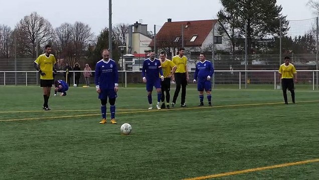 Das 0:7 für Ebergötzen beim RSV III durch Sönke Jende