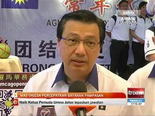 MH17: MAS digesa percepatkan bayaran pampasan