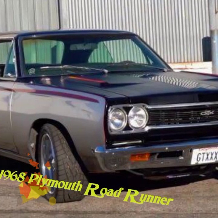 1968 Plymouth Road Runner . Classic cars