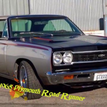 1968 Plymouth Road Runner . Classic cars