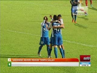 Saingan Liga Super: Sarawak akhiri rekod tanpa kalah
