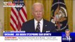 Joe Biden annonce des sanctions 