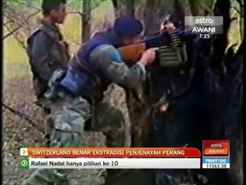 Switzerland benar ekstradisi penjenayah perang