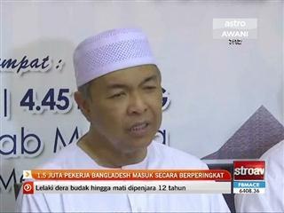 1.5 juta pekerja Bangladesh masuk secara berperingkat