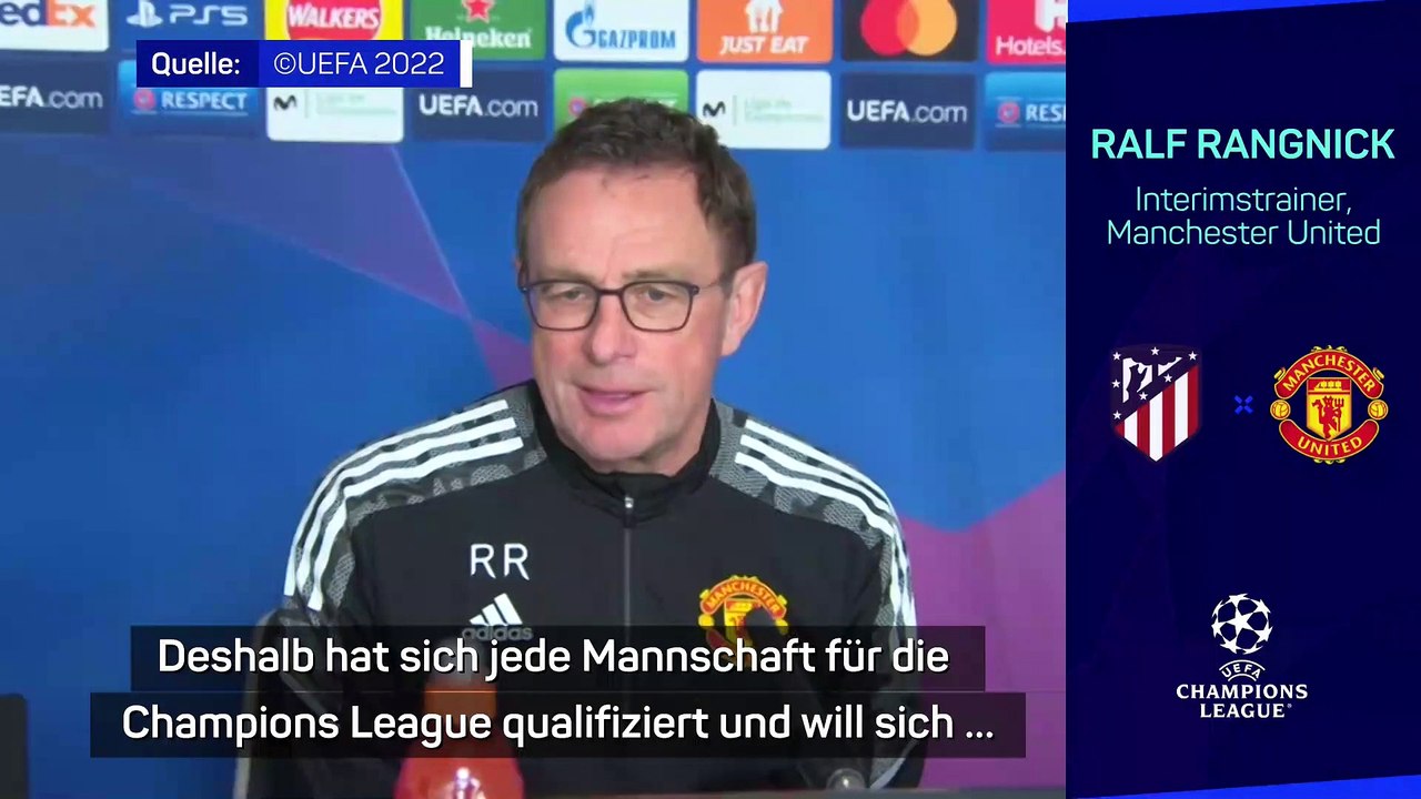 Rangnick: 'Champions League ist keine Ablenkung'