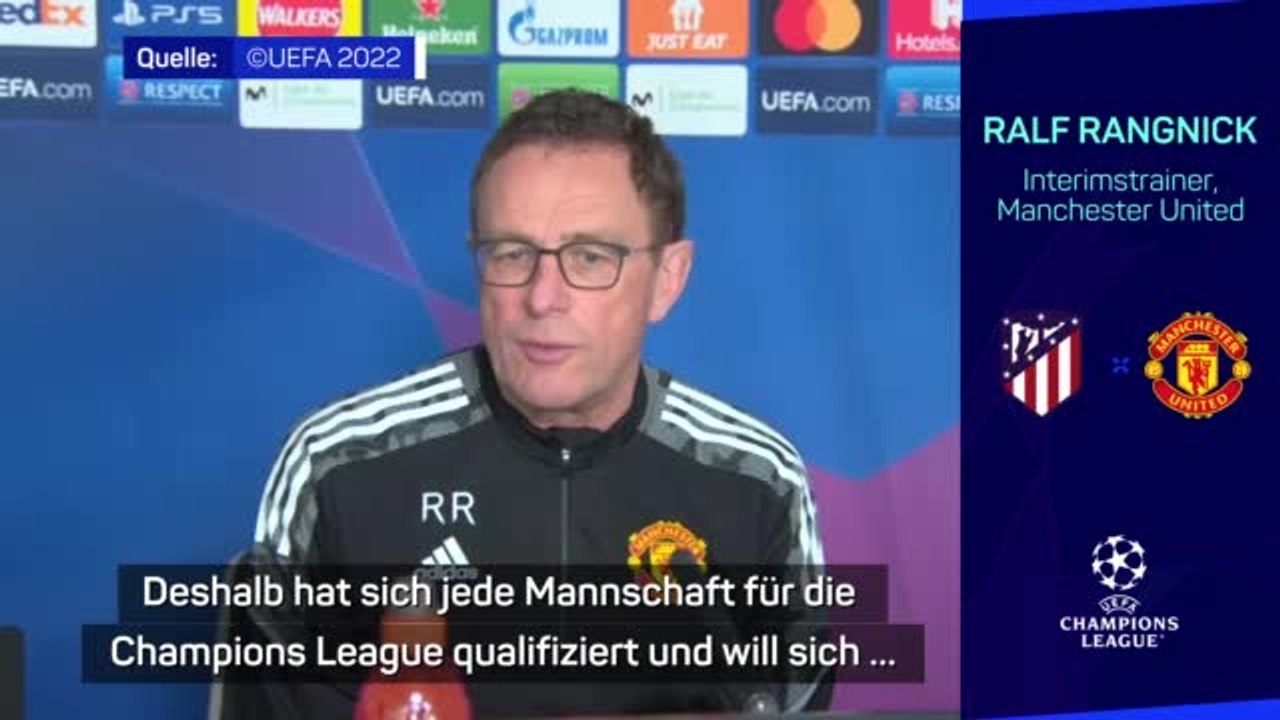 Rangnick: 'Champions League ist keine Ablenkung'