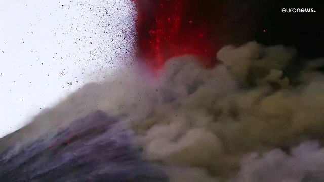 Сицилия: новое извержение Этны
