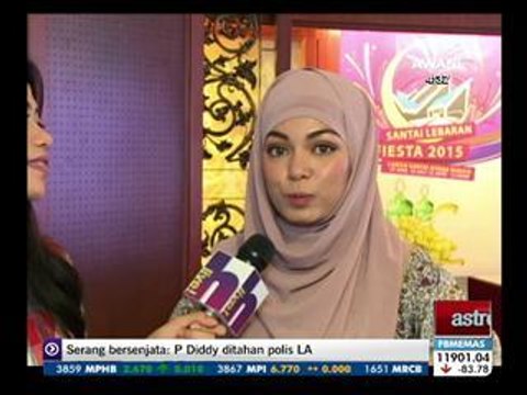 Nad Zainal jual tudung sempena Ramadan
