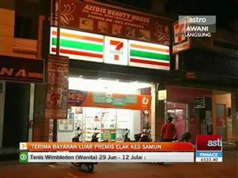 Terima bayaran luar premis elak kena samun