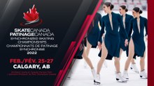CHAMPIONNATS DE PATINAGE SYNCHRONISÉ 2022 DE PATINAGE CANADA
