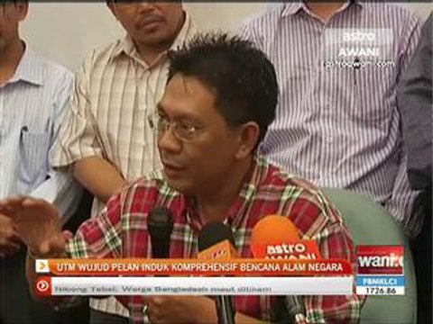 UTM wujud pelan induk komprehensif bencana alam negara