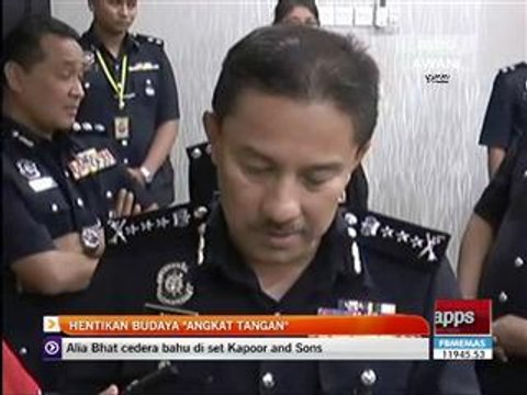 Hentikan budaya 'angkat tangan'