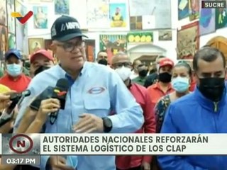 Autoridades del estado Sucre reforzarán el sistema logístico de los CLAP