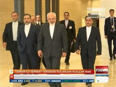 Tehran-EU sepakat teruskan perjanjian nuklear Iran