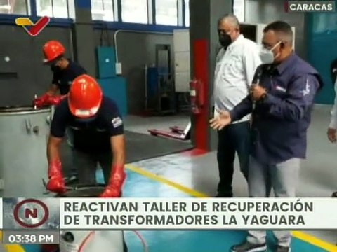 Vicepresidencia Sectorial de Obras Públicas y Servicios entrega de 950 transformadores