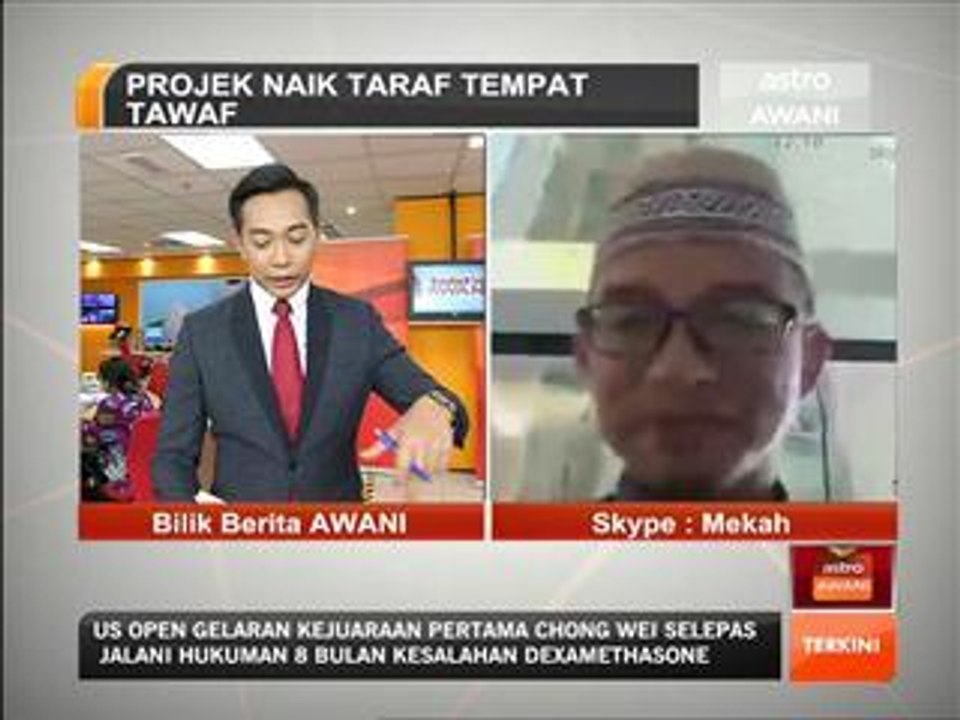 Projek naik taraf tempat tawaf