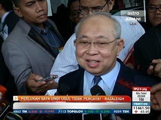 Perlukah saya undi usul tidak percaya? – Razaleigh