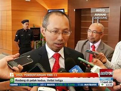 Usul pembentangan RMK-11