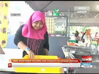 Anak muda rebut peluang jana pendapatan dengan meniaga