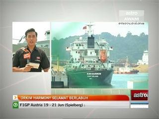 Orkim Harmony selamat berlabuh