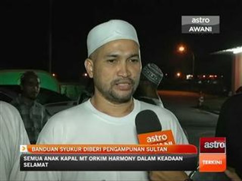 Banduan syukur diberi pengampunan Sultan