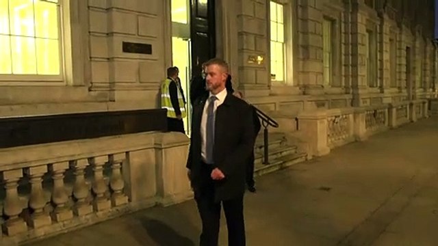Defence Secretary Ben Wallace departs 70 Whitehall