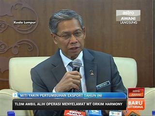 MITI yakin pertumbuhan eksport tahun ini