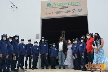 Faculdade Santa Maria, Prefeitura e MPT inauguram galpão equipado para catadores de Cajazeiras