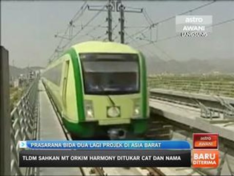 Prasarana bida dua lagi projek di Asia Barat