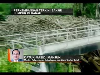 Perkembangan terkini banjir lumpur di Ranau