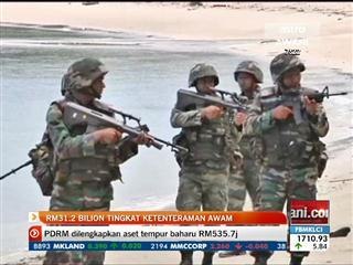 Bajet 2016: RM31.2 bilion tingkat ketenteraan awam