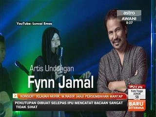 Konsert jelajah terakhir, M.Nasir janji persembahan mantap