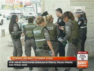 Seorang lagi warga Palestin maut ditembak Zionis