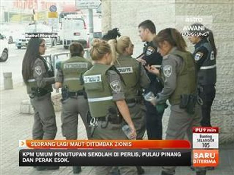 Seorang lagi warga Palestin maut ditembak Zionis