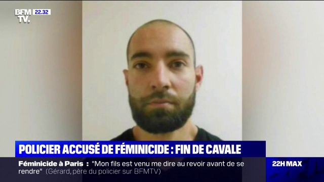 Policier accusé de féminicide: il s'est rendu chez son père pour lui dire adieu après trois semaines de cavale