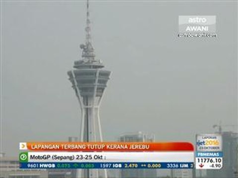 Lapangan terbang tutup kerana jerebu