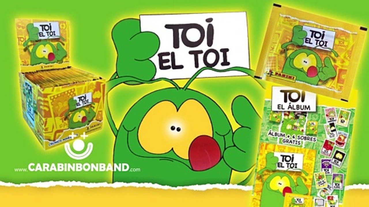 Panini cromos - colección TOI el toi 30 aniversario - By CARA BIN BON BAND