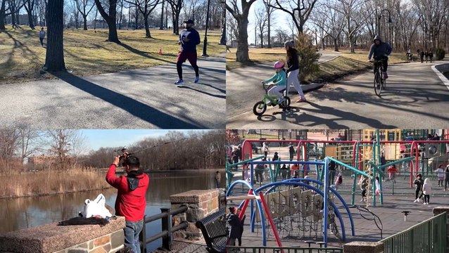 Springlike temperatures in Northeast won’t last long as winter comes roaring back