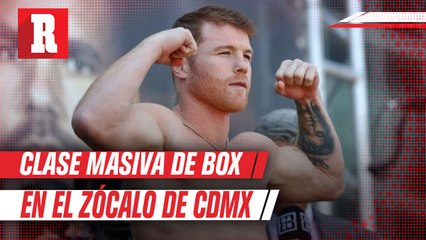 Canelo Álvarez y Julio César Chávez ofrecerán clase de box masiva en el Zócalo