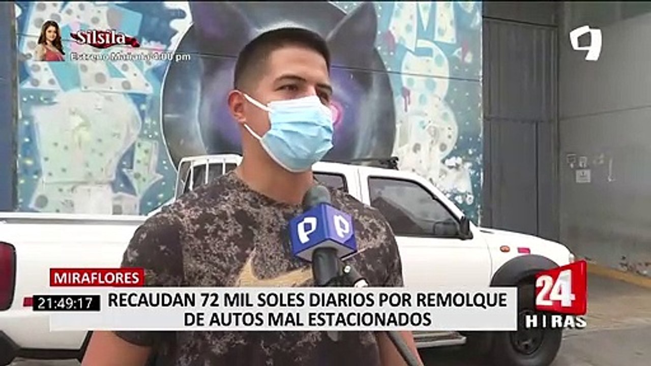 Miraflores: recaudan S/ 72 000 diarios en multas por el remolque de vehículos mal estacionados