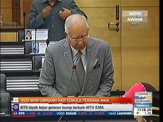 RUU MKN langkah kaji semula Majlis Keselamtan Negara