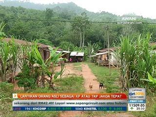 Lantikan Orang Asli sebagai KP atau TKP JAKOA tepat