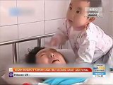 Kisah budak 3 tahun jaga ibu sedang sakit jadi viral