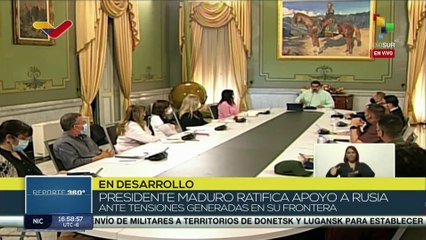 “Venezuela anuncia todo su respaldo al Presidente Putin y a Rusia”