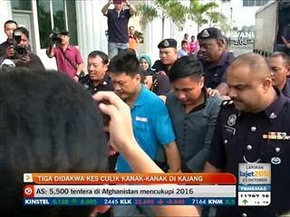 Tiga didakwa kes culik kanak-kanak di kajang