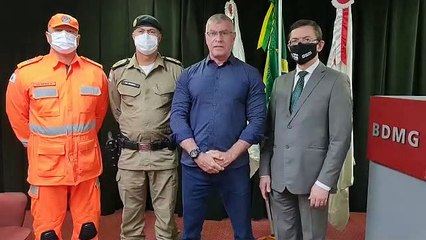 Romeu Zema se reune com forças de seguranças para discutir greve e recomposição salarial