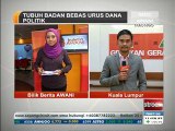 Tubuh badan bebas urus dana politik